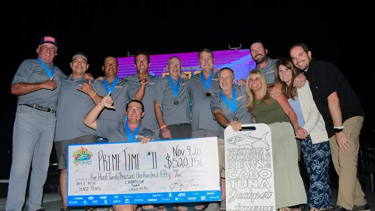 Torneo Los Cabos Tuna Jackpot recauda 13 mil dólares para niños con labio y paladar hendido